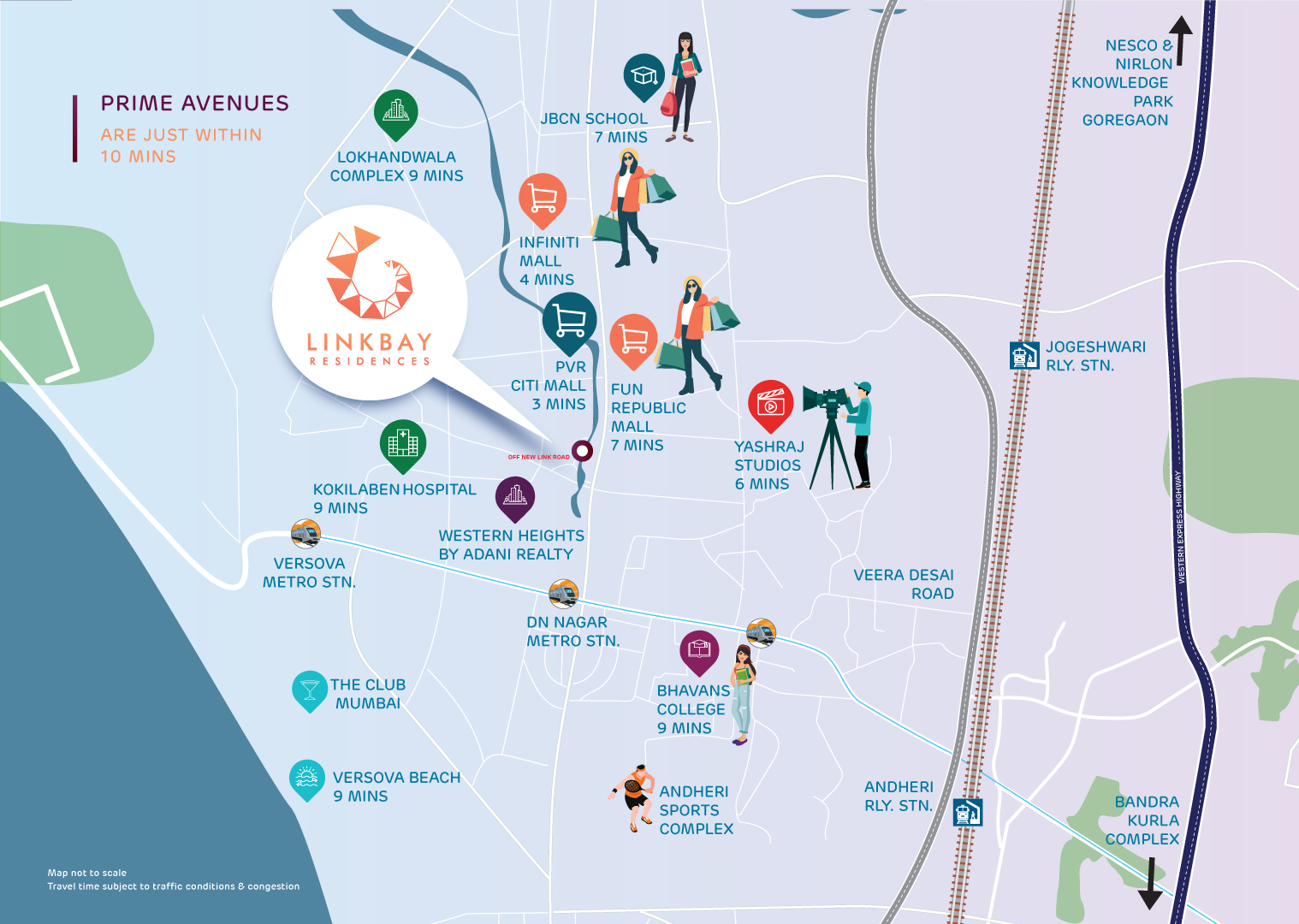 Godrej Koregaon Location Map