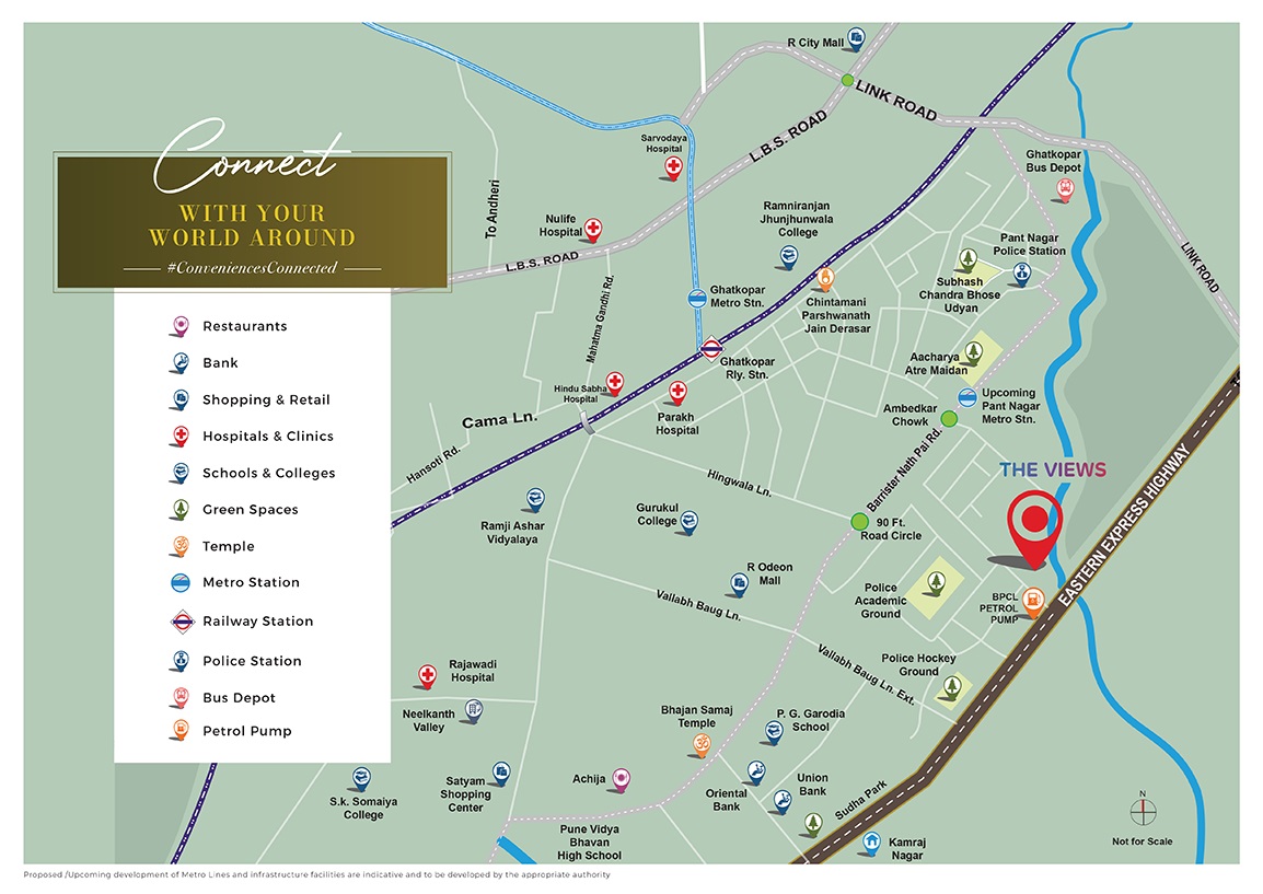 Adani Ghatkopar Location Map